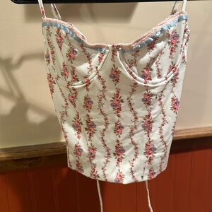 Floral Print Women's Top